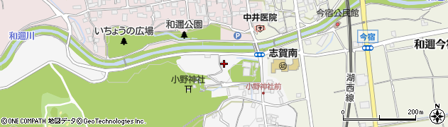 滋賀県大津市小野2039周辺の地図
