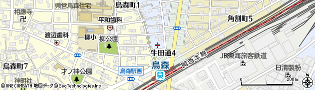 愛知県名古屋市中村区高須賀町（南出）周辺の地図