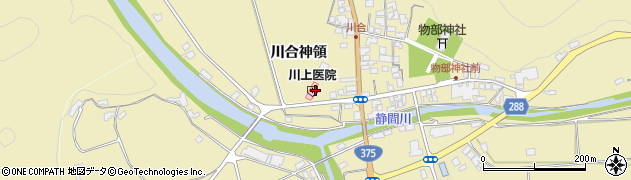 川上医院周辺の地図