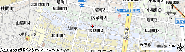 愛知県名古屋市昭和区雪見町2丁目5周辺の地図
