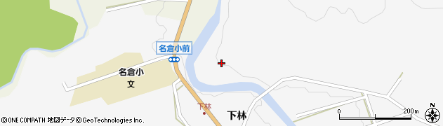 愛知県設楽町（北設楽郡）東納庫（鐘鋳場）周辺の地図