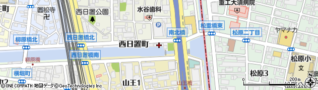 愛知県名古屋市中川区西日置町5周辺の地図