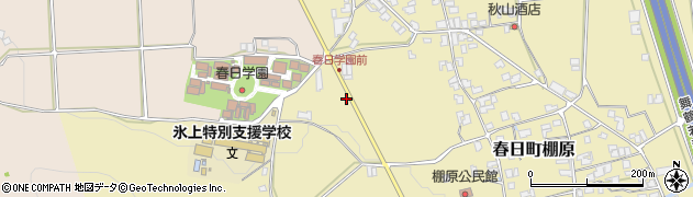 兵庫県丹波市春日町棚原2128周辺の地図