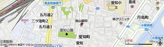 池山歯科医院周辺の地図