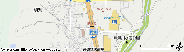 新須知周辺の地図