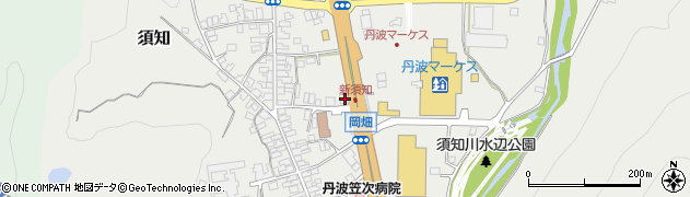 京都府船井郡京丹波町須知鍋倉11周辺の地図