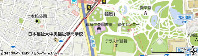 名古屋市役所　教育委員会図書館情報ダイヤルサービス周辺の地図