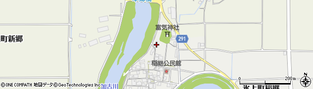 兵庫県丹波市氷上町稲継147周辺の地図