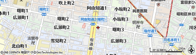 味の素株式会社　名古屋支社家庭用第１グループ周辺の地図