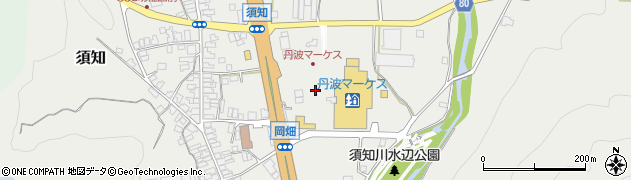 京都府京丹波町（船井郡）須知（色紙田）周辺の地図