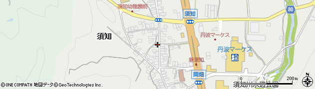 京都府船井郡京丹波町須知鍋倉35周辺の地図