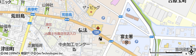 東海ふそう富士サービスセンター周辺の地図