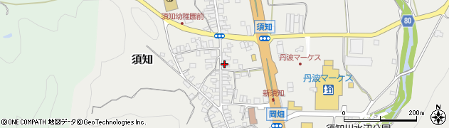 京都府船井郡京丹波町須知鍋倉34周辺の地図
