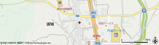 京都府船井郡京丹波町須知鍋倉36周辺の地図