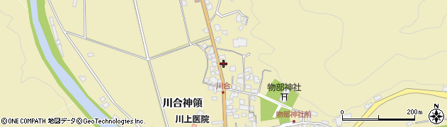 川合郵便局 ＡＴＭ周辺の地図