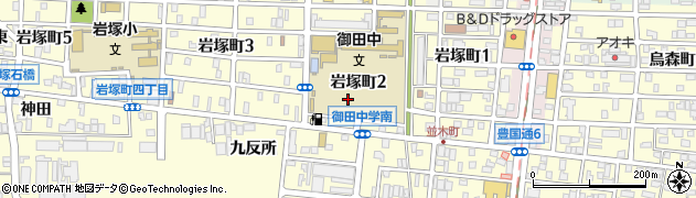 岩塚石油株式会社周辺の地図