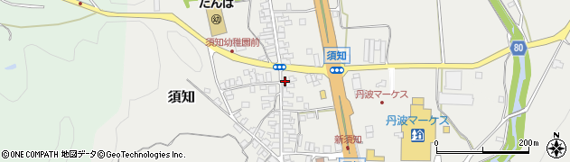 京都府船井郡京丹波町須知鍋倉57周辺の地図