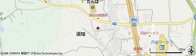 京都府京丹波町（船井郡）須知（藤ノ森）周辺の地図