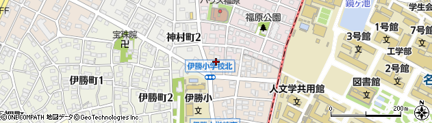 愛知県名古屋市昭和区宮東町39周辺の地図