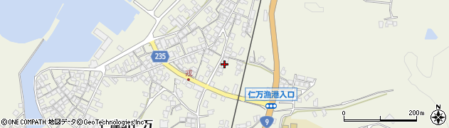 島根県大田市仁摩町仁万明神1416-1周辺の地図