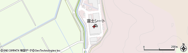 富士シート株式会社　滋賀工場周辺の地図