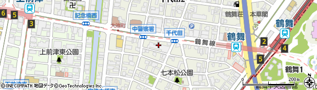 愛知県名古屋市中区千代田3丁目4周辺の地図