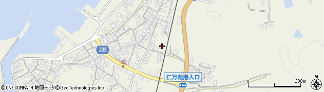 島根県大田市仁摩町仁万明神1420周辺の地図