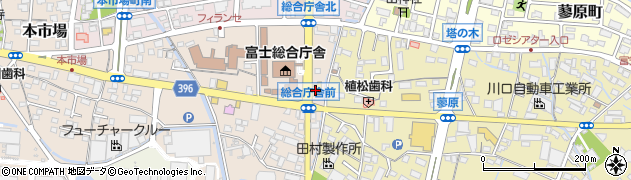 味の民芸 富士店周辺の地図