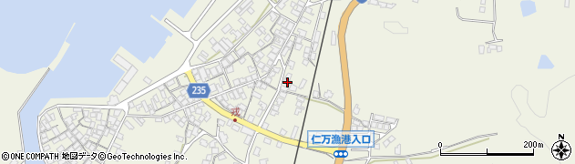 島根県大田市仁摩町仁万明神1421周辺の地図