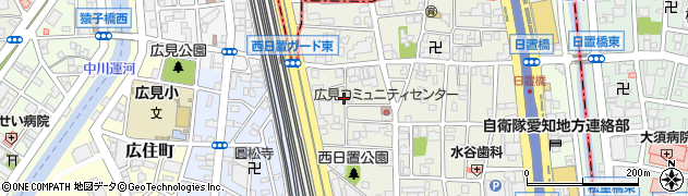 西日置2丁目20齋藤邸☆akippa駐車場周辺の地図