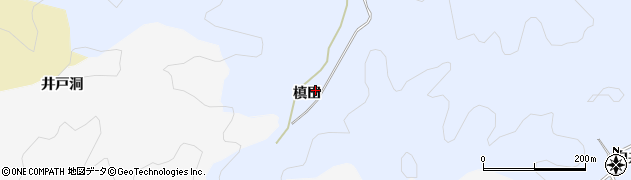愛知県豊田市大河原町（槙田）周辺の地図