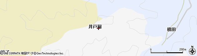 愛知県豊田市小峯町（井戸洞）周辺の地図