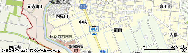 名古屋ヤクルト販売株式会社　津島センター周辺の地図