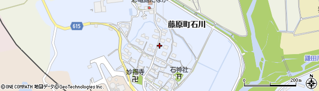 東藤原郵便局 ＡＴＭ周辺の地図