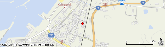 島根県大田市仁摩町仁万明神1360-13周辺の地図