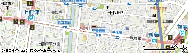 中警察署周辺の地図