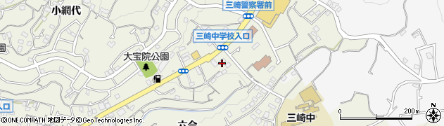 ローソン三浦三崎町店周辺の地図