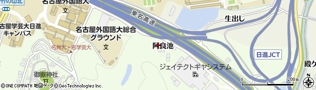 株式会社東伸サービス　日進プラント周辺の地図