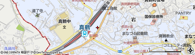 クリエイトＳＤ真鶴駅前店周辺の地図