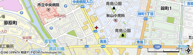 らーめんの一番亭 富士青島店周辺の地図