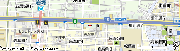 カラオケ JOYJOY 畑江通店周辺の地図