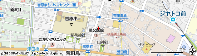 うさぎ薬局荒田島店周辺の地図