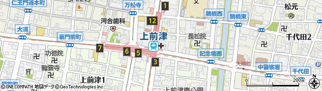 愛知県名古屋市中区大須4丁目13-40周辺の地図