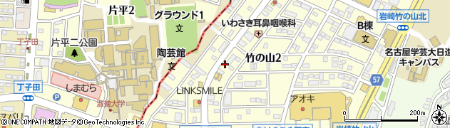ＮＡＫＡＯ・コアフュール（ＣＯＩＦＦＵＲＥ）　竹ノ山店周辺の地図