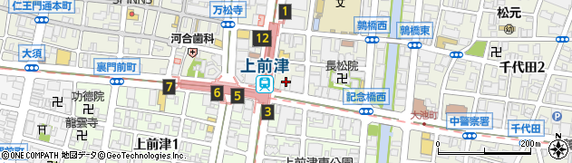 愛知県名古屋市中区大須4丁目13周辺の地図