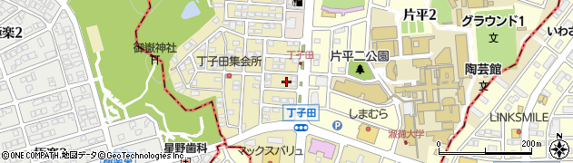 ふじみケ丘団地周辺の地図
