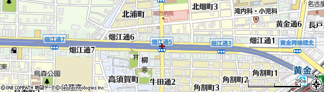 畑江通５周辺の地図