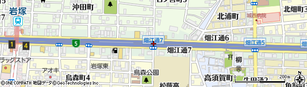 畑江通７周辺の地図
