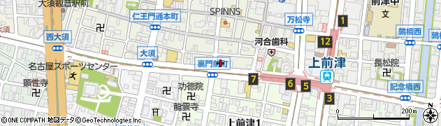 大須歯科医院周辺の地図
