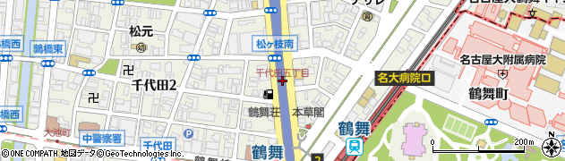 千代田五丁目周辺の地図